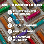 Good Dye Young Semi-Permanent Hair Color, Vegan and Cruelty-Free Purple Hair Dye, Last up to 24 Washes, Non-Damaging Conditioning Hair Color (5FL OZ, Make It Happen)