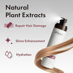 ALFHEIM Argan+ Repairing Leave-in Conditioner Spray for Dry, Damaged & Frizzy Hair with Argan Oil, Keratin, Oat Protein – Instant Detangling, Shine & Frizz Control – Color Safe, Sulfate Free – 5.4 oz