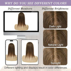 3x5 Inch Injected Silk Base Hair Toppers for Women, 14 Inch Length 130% Density Real Human Hair Pieces #2A Brown