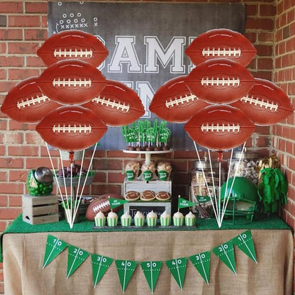 5 Pieces Large Football Party Balloons - Image 4