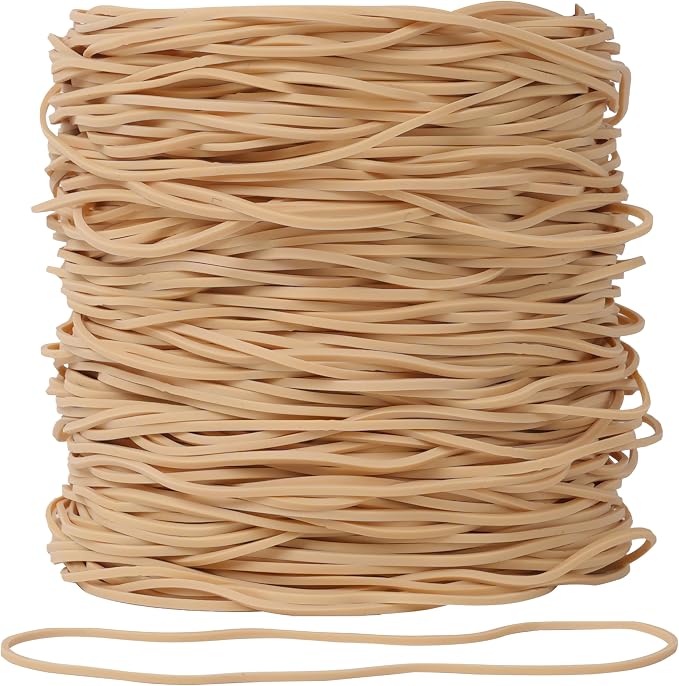 Rubber Bands Large for Balloon Arches Size #117A 208pcs Stretchy Elastic Band - Image 4