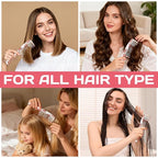 Wide Tooth Comb,Effortless Tangle Removal for Curly, Wet, Long Hair Wet,Cute Aesthetic Design for Women Men and Girls (Pink-08)
