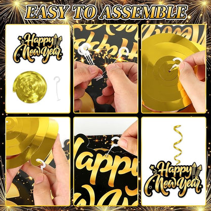 2026 New Year Decorations, Happy New Year Banner - Image 2