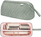 Leudes Hair Tools Travel Bag for Shark Flexstyle Carrying Case Portable Shark Hair Air Wrap Dryer Case Waterproof Dustproof Flat Curling Iron Travel Organizer (Sage Green)