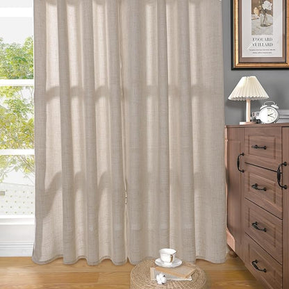 YoungsTex Natural Linen Curtains - Image 6