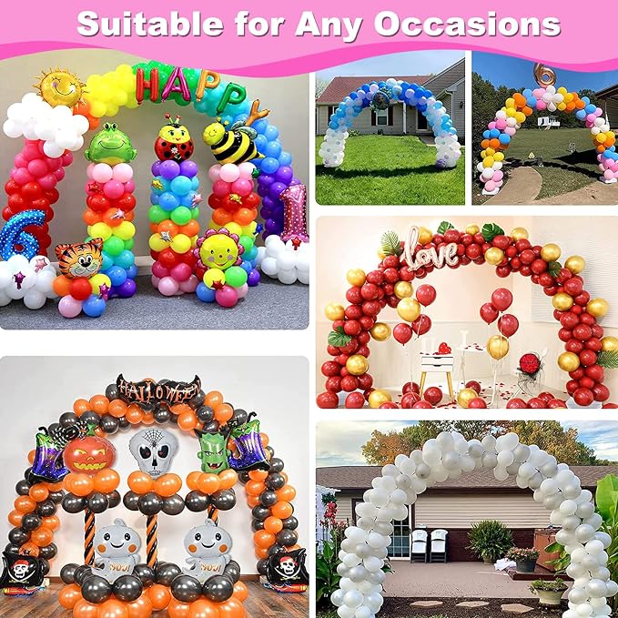 Balloon Arch Kit and Balloon Pump Electric, 10ft Wide Adjustable Balloon Arch - Image 7