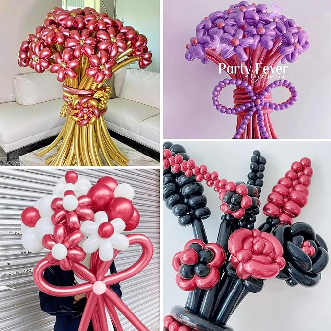 100Pcs Metallic 260 Balloons, 260 Art Ballon - Image 5