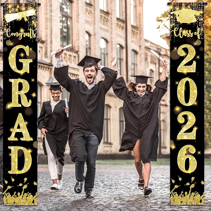 2026 Graduation Decorations Porch Banner Outdoor Waterproof - Image 6