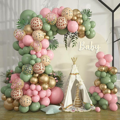 Amandir 153pcs Sage Green Balloons Arch Garland Kit Different Size | 18 12 10 5 - Image 7