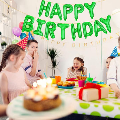 LIOZEOKUN Happy Birthday Balloon Letters 16 inch Mylar Foil Birthday Balloons - Image 3