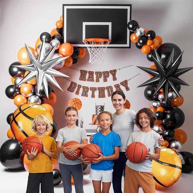 Basketball Balloons Arch Kit - Image 3