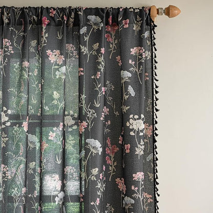 ENJOYBRIDAL Floral 63 Inch Curtains - Image 2