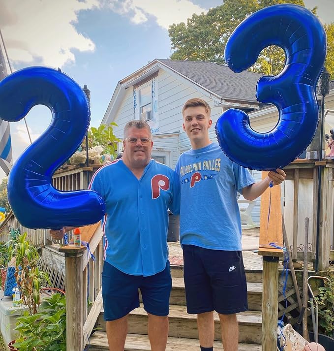 Navy Blue 30 Balloon - Image 7