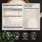 Pure Therapro Rx TriActive Collagen Plus, Collagen Powder for Hair, Skin, Nails, Bones & Joints, Hydrolyzed Collagen Powder w/Patented Peptides, Unflavored Multi Collagen Protein Powder, 30 Servings