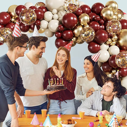 Burgundy Balloon Arch Garland Kit - Image 7