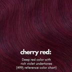Irresistible Me Real Human Hair Extensions Clip Ins – 100% Human Hair Clip In Extensions for Length & Volume – Invisible Extension – Heat Resistant & Dyeable – Cherry Red, 20 Inches