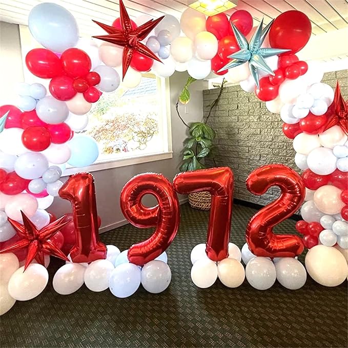Large Number Balloons 6 for Boys - Image 7