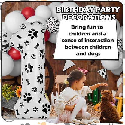 40 Inch Dog Foil Balloons 1st Birthday - Image 5