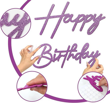 Happy Birthday Sign for Backdrop - Image 4