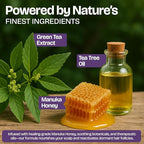 Psoriasis Shampoo for Eczema, and Folliculitis Treatment - Seborrheic Dermatitis Antifungal Shampoo for Ringworm, Acne, Flaking, Dry & Itchy Scalp Treatment - Psoriasis Relief with Manuka Honey
