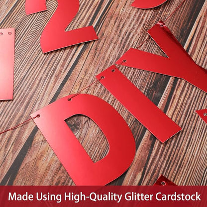 TaoBary 112 Pcs DIY Letter Kit Glitter Customizable Banner Letters Include 107 - Image 6