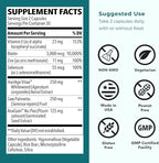LifeSeasons Hair Gro-R - Clinically Studied Ingredients - Support Thickness Growth & Less Thinning - Reduce Hair Loss & Encourage Regrowth - Biotin Zinc Selenium & AnaGain Nu Pea Extract - 60 Capsules