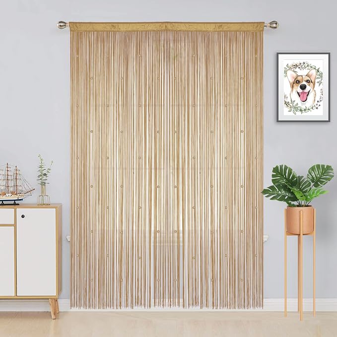 YIIBAII Beaded Curtain Beaded Curtains - Image 3