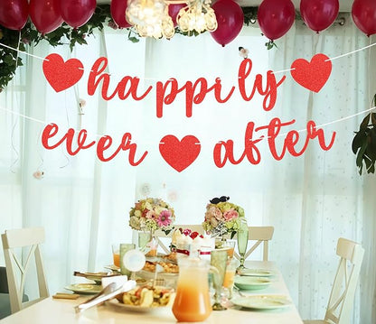 Pre-Strung Happily Ever After Banner - Image 2