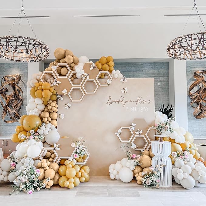 Mustard Yellow Balloon Garland Kit by IHEPYQ