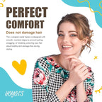 HOYOLS U Shaped Blonde Bobby Pins Assorted Size, Metal Clips for Buns Women Girls Hairstyle Updo Thin Thick Hair Gold, 150 Count