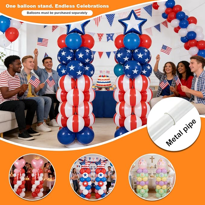 Balloon Stand 15-56 Inch Height Adjustable Balloon Stands - Image 4