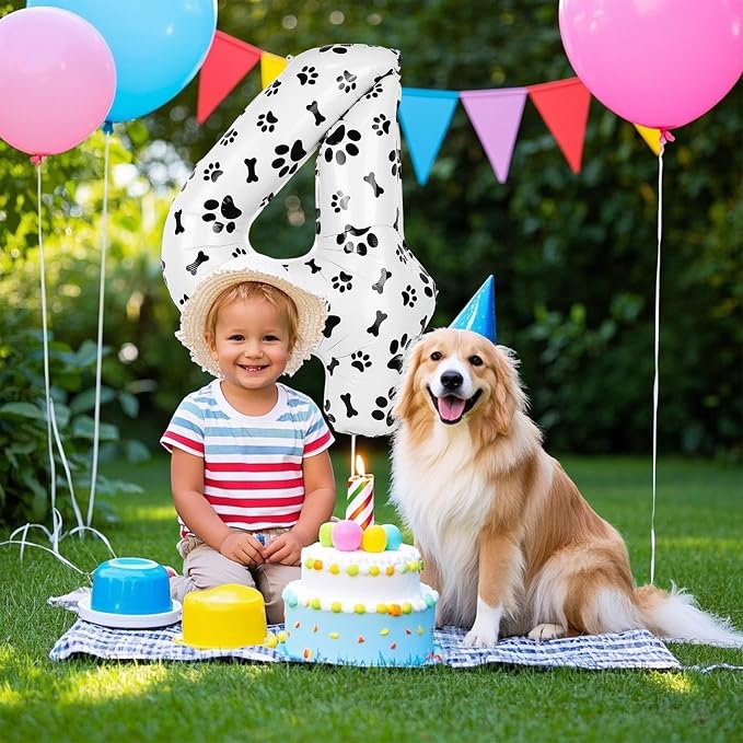 40 Inch Dog Foil Birthday Balloons - Image 7