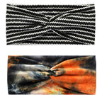 Elastic Knotted Headbands for Women Criss Cross Head Bands for Women's Hair Non Slip Boho Wrap Twisted Hair Accessories