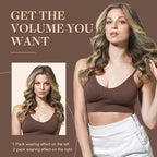 GOO GOO Clip in Hair Extensions Real Human Hair, Remy Human Hair Extensions Clip ins for Women, Natural Human Hair, 12inch 85g 7Pcs, 2/6/18 Balayage Brown to Dirty Blonde