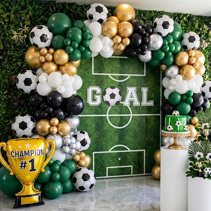 RUBFAC Gold Balloons 120pcs 12 Inch, 2026 International Football Game Decor - Image 5