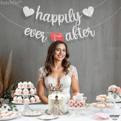 KatchOn, 10 Feet Silver Happily Ever After Banner - Image 6