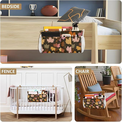 Bedside Caddy Hanging Bunk Bed Caddy Bed Organizer Hanging Pocket - Image 8
