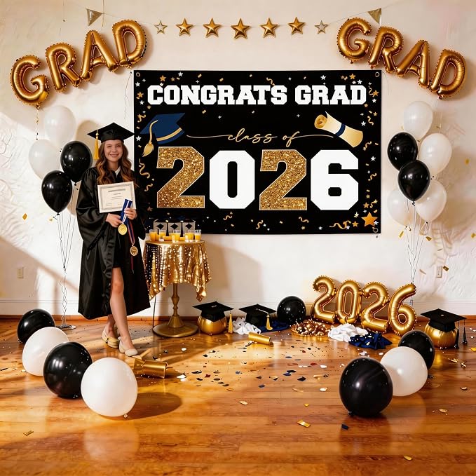 Class of 2026 Graduation Banner 47x67" - Image 5