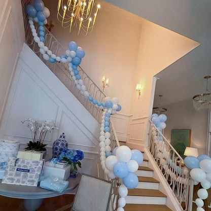 Blue and White Link Balloons, Quick Balloon - Image 7