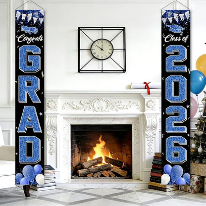 COHIE Congrats Grad Class of 2026 Porch Banner a Set of 2 - Image 6