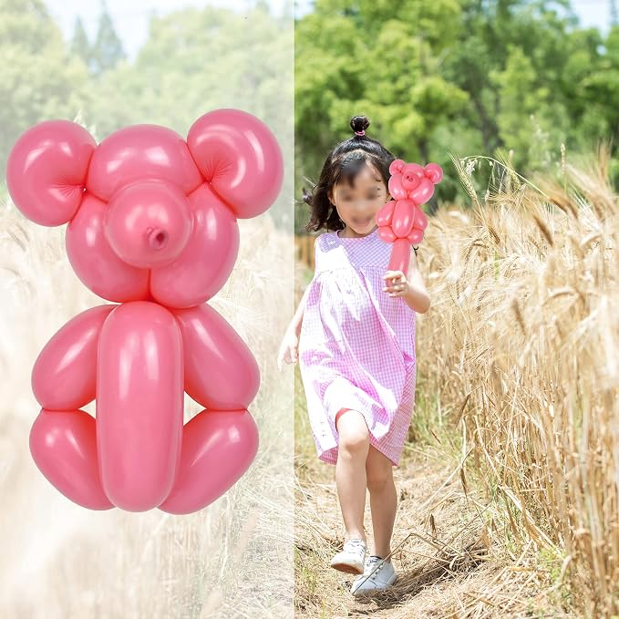 Pastel Long Balloons Premium 260 Twisting Animals Magic Balloons - Image 7