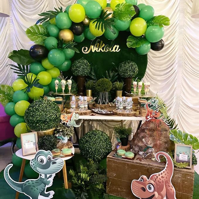 PartyWoo Lime Green Balloons 50 pcs 12 Inch Neon Latex Helium Balloons - Image 7