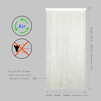 Beaded Curtain Door String Curtains - Image 4