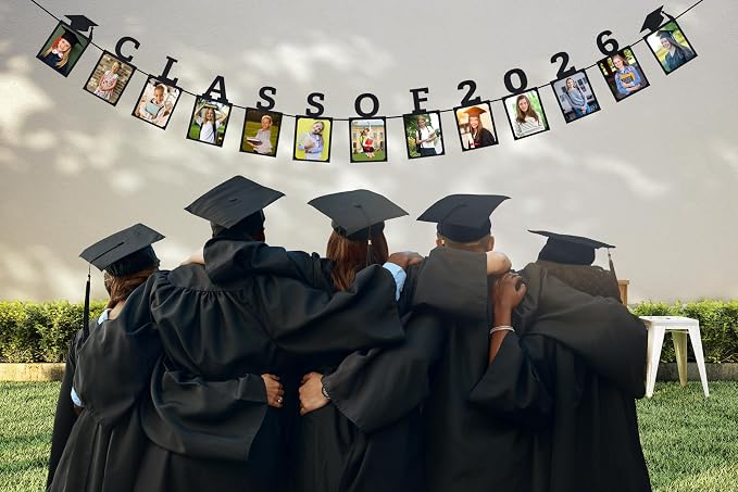 Class of 2026 Graduation Photo Banner | Graduation Decorations 2026 | Class of - Image 5