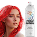 Temporary Hair Color Spray | 150ml Instant Hair Spray for Adults & Kids | Washable & Non-Sticky, Gentle Formula, Red | Halloween, Cosplay, Costume Party, Festivals