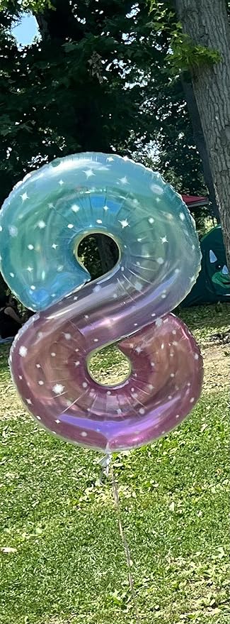 Number 8 Balloon 40 Inch for 8 18 Birthday Decorations, - Image 2