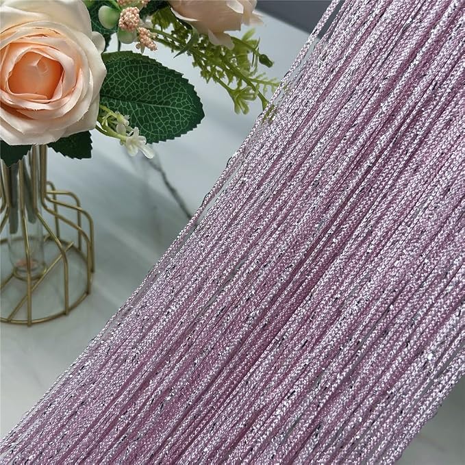 ave split Decorative Door String Curtain Wall Panel Fringe Window Room Divider - Image 6