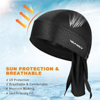Bandanas Skull Caps for Men, Women Skull Cap Helmet Liner Cycling Hat Durags Motorcycle Bandana Sweat Wicking Do Rag
