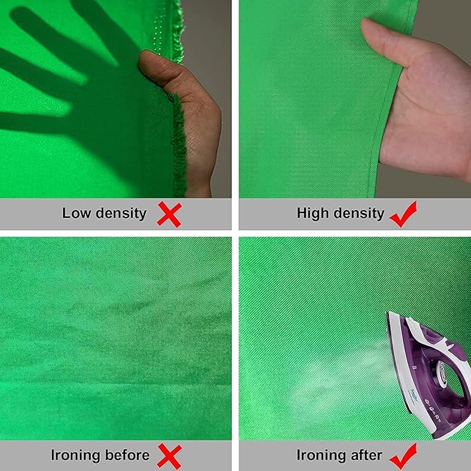 10 X 7 FT Green Screen Backdrop - Image 6