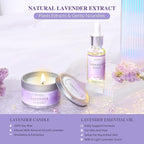 Gifts for Women Spa Gifts Baskets for Women Christmas Birthday Gifts Lavender Bath and Body Sets Mothers Day Gifts Relaxing Self Care Get Well Gift for Mom Her Girlfriends Sister Teacher Friends